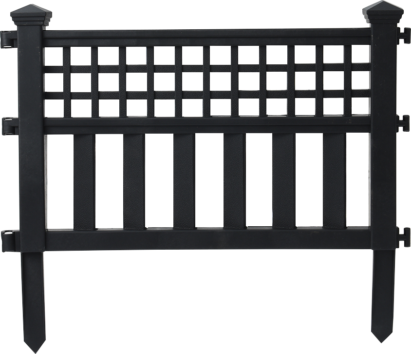 Gartenzaun-Set 5 teilig aus PP, ca. 60 x 51,5 cm