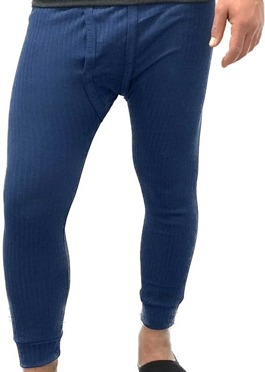 warme lange Thermo-Unterhose für Herren Gr. XL in Blau Garcia Pescara