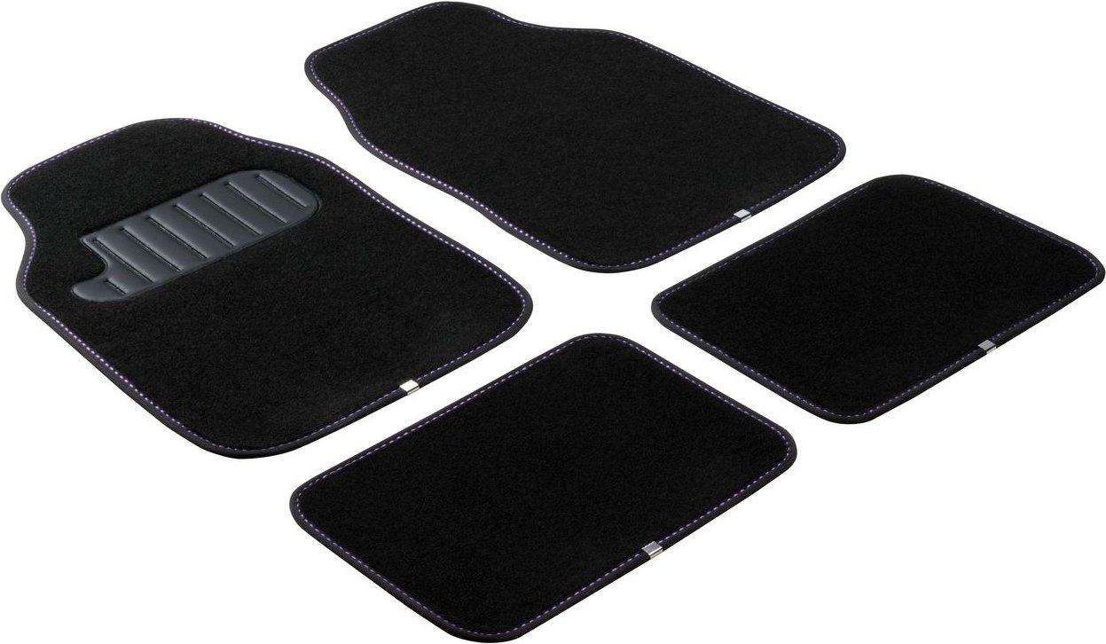 Autoteppich TheColor schwarz-lila