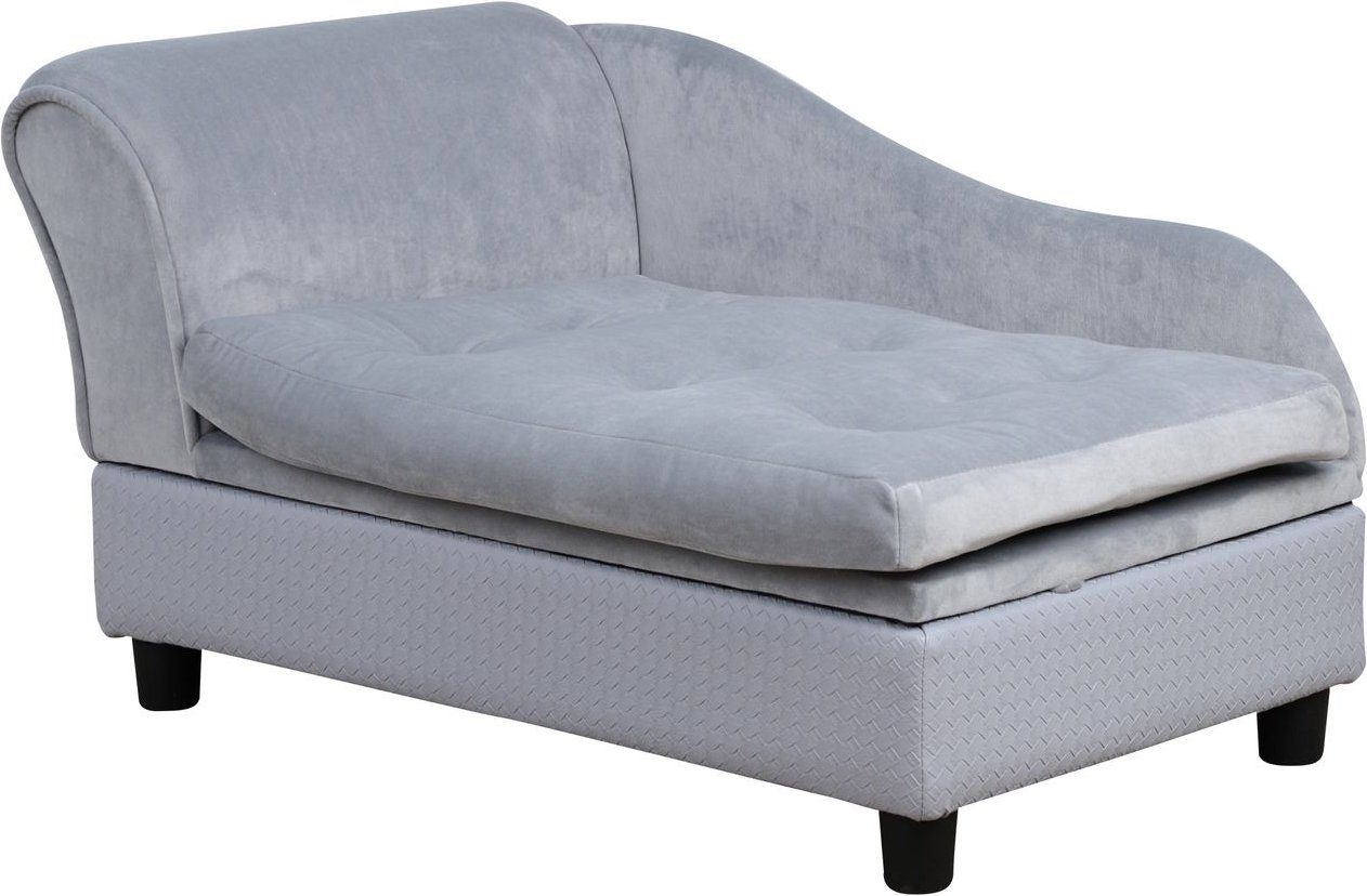 Haustiersofa Hundebett Hundematte Hundesofa mit Lagerraum Matte