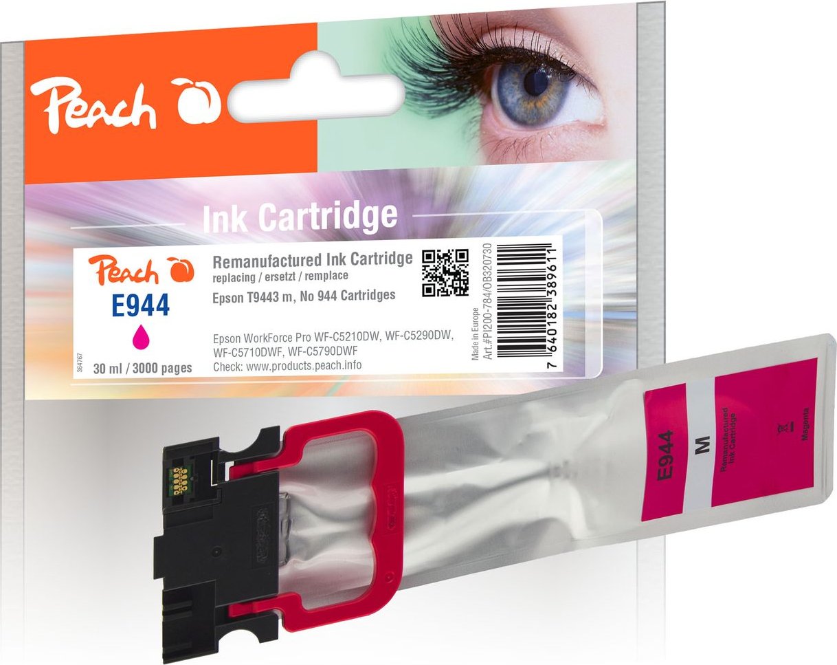 Tintenpatrone magenta ersetzt Epson T9443, No. 944M