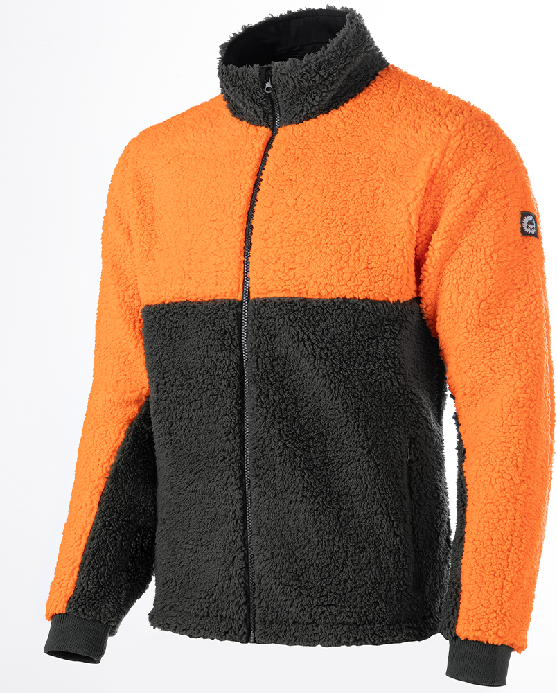 Forst-Faserpelz-Jacke für Herren