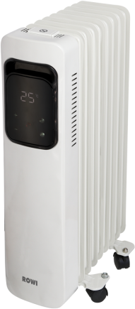 Thumbnail - ROWI Ölradiator 2000 W, 9 Rippen mit Display - HOR 2000/9/5 D Premium