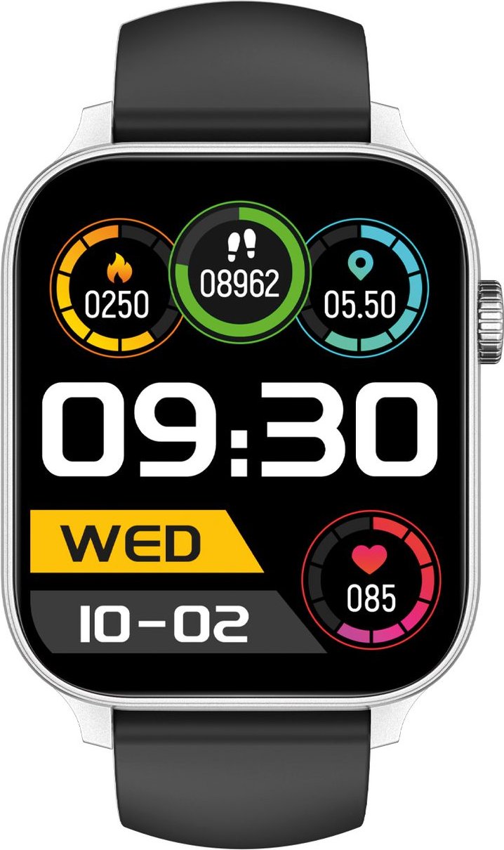 Thumbnail - Fontastic GPS Smartwatch Loca 1.85“ Display silber