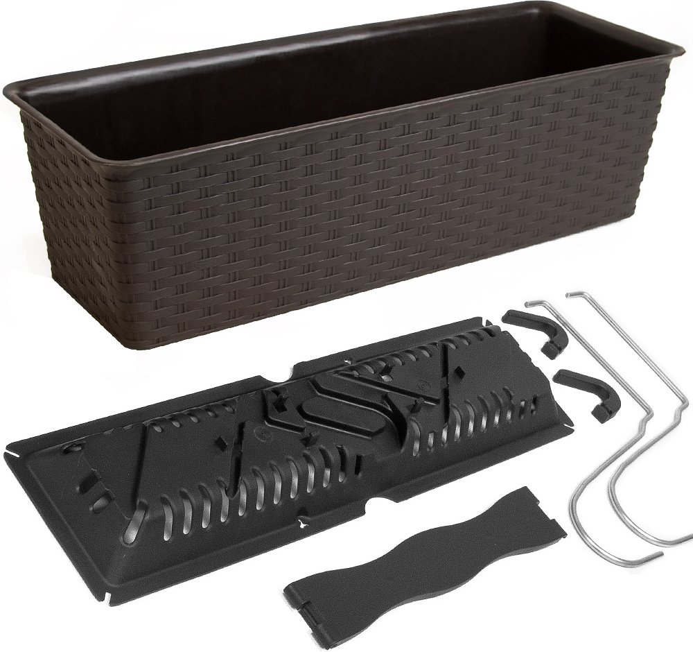 Balkonkasten Ratolla Umbra 39x16x14,5cm