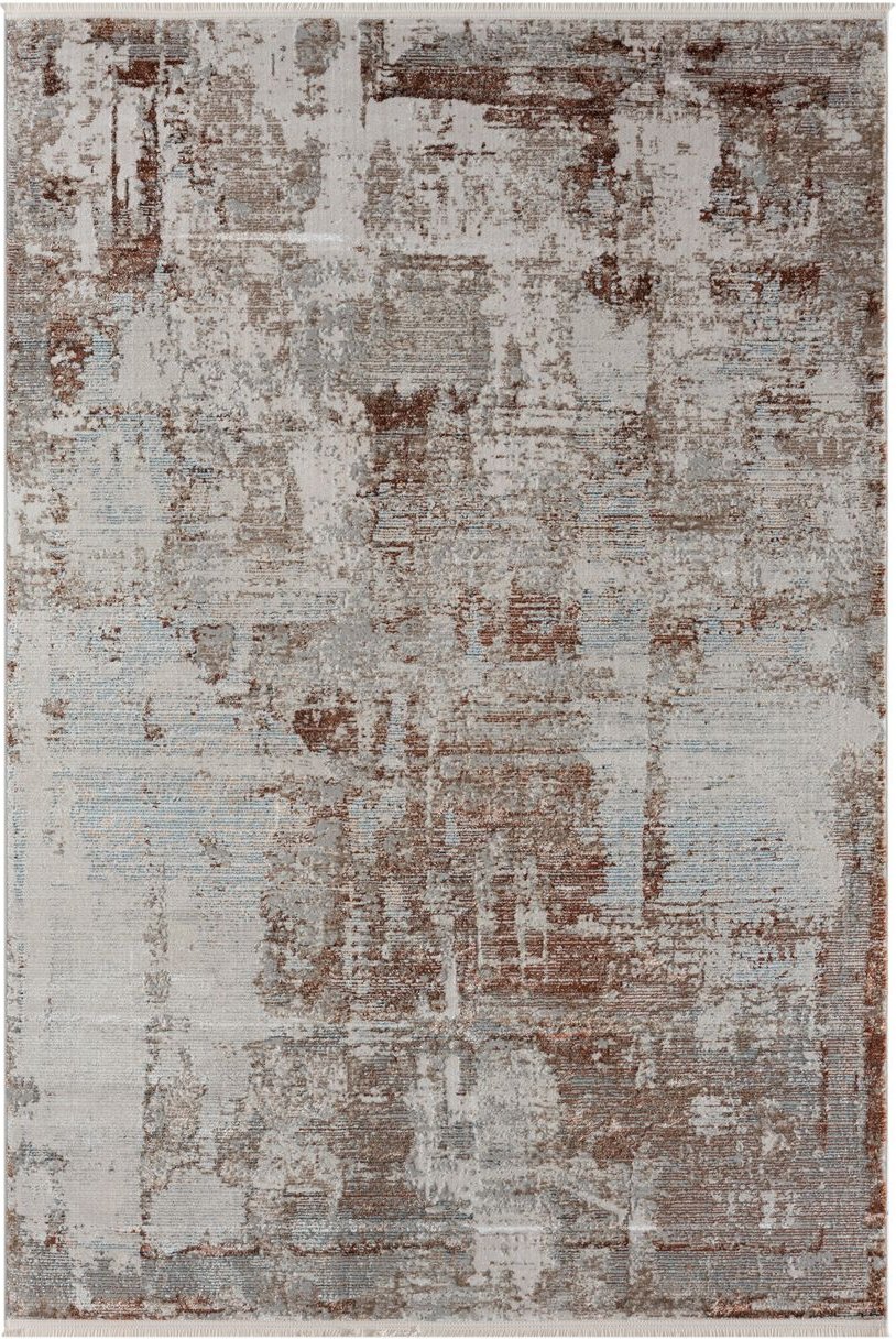 Teppich Oceane, 200cm x 290cm, Farbe Rotbraun, rechteckig, Florhöhe 8mm