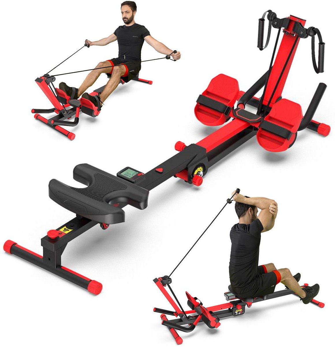 AbRowing Rudergerät & Bauchtrainer