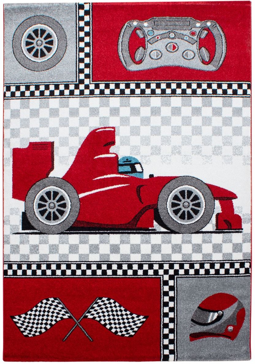 Thumbnail - Teppich, KIDS 0460, RED, 200 x 290 cm