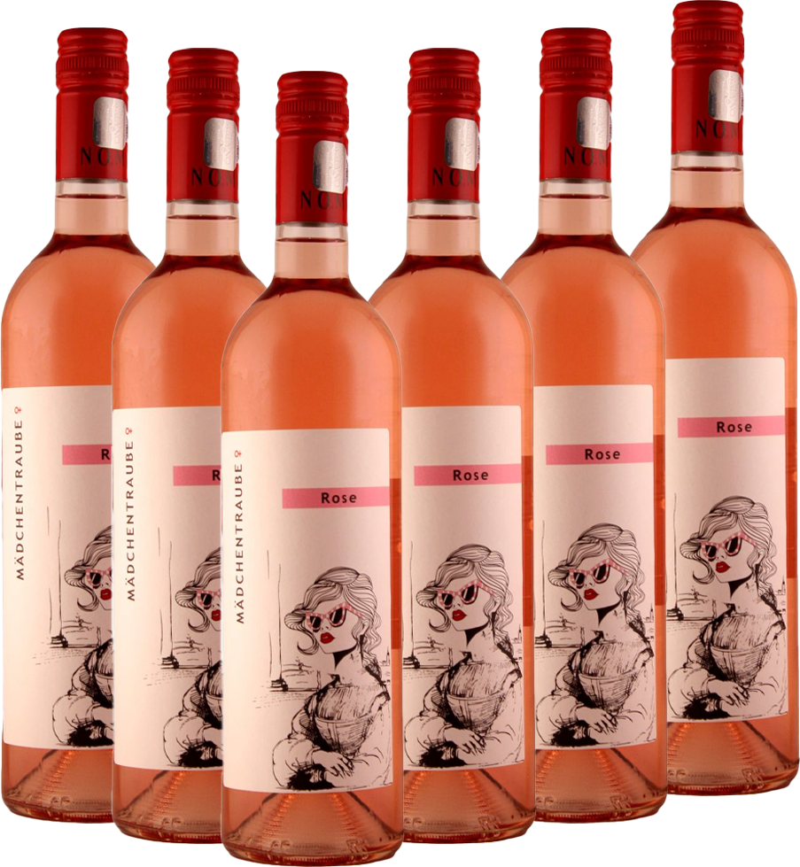 MÄDCHENTRAUBE Rose - 6er Karton