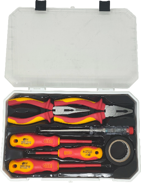 Schraubendreher-Zangen Set 7tlg.