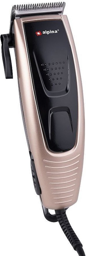 Alpina Haarschneidemaschine, 10 Watt, Rotgold, Schwarz