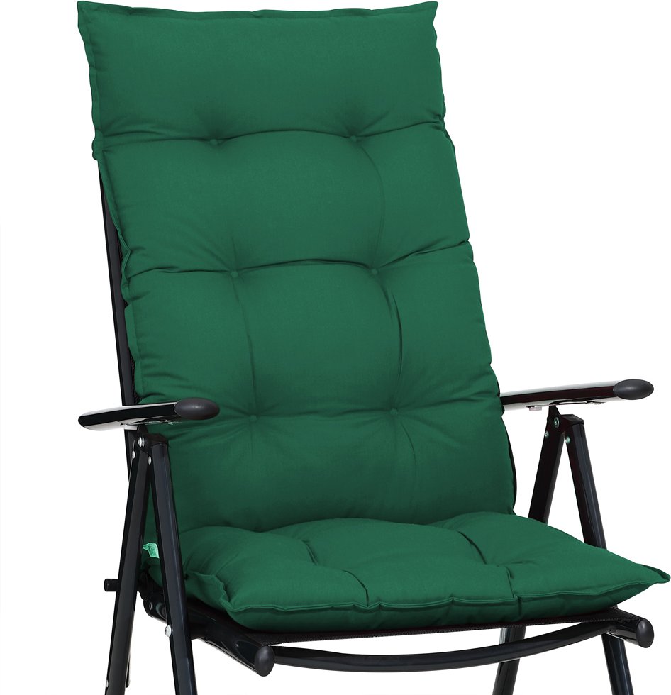 Detex Sitzkissen 6er-Set Cozy Vanamo Grün 129x53x10cm