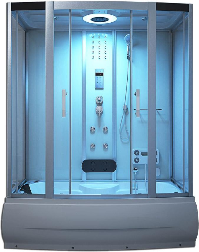 Dampfsauna DIAMOND weiß