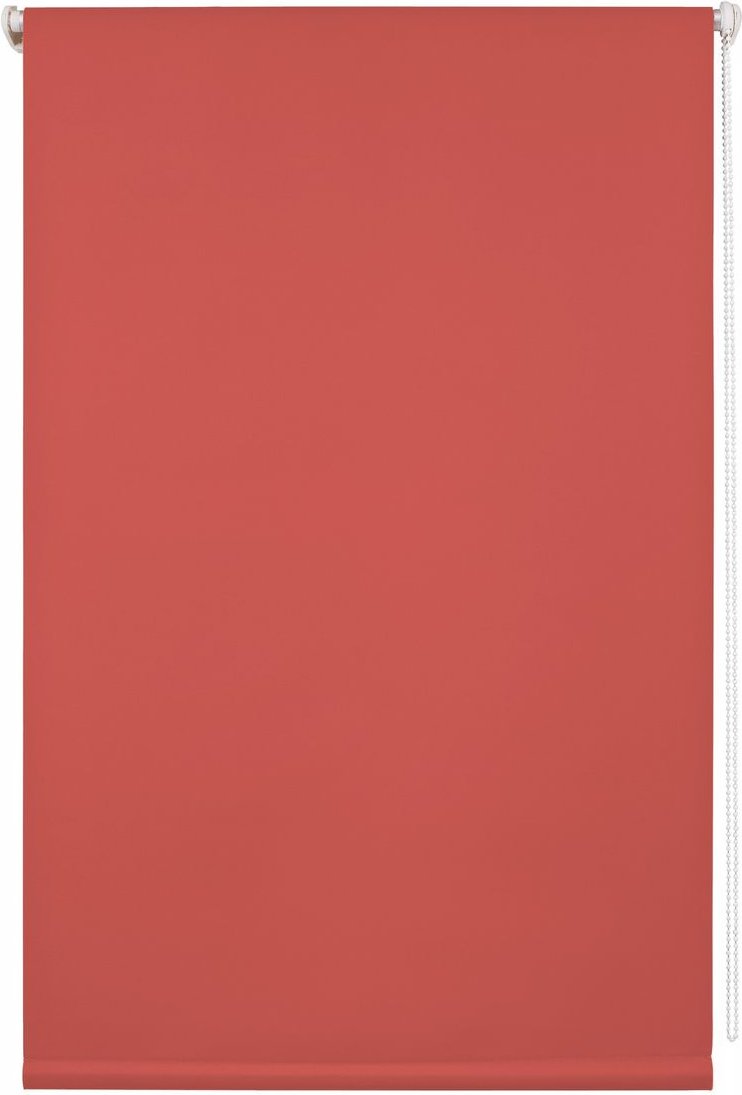 Thermo-Rollo Klemmfix, ohne Bohren, Verdunkelung - Terracotta, 90 cm x 220 cm (B x L)