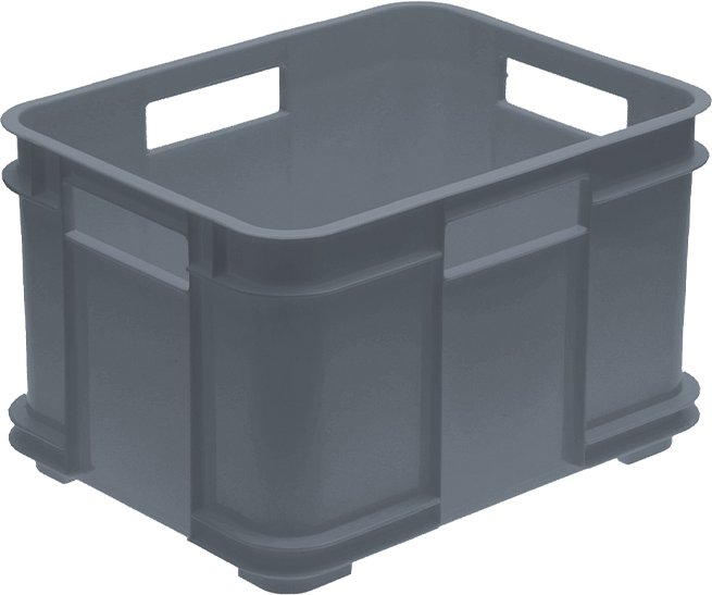 Aufbewahrungsbox aus recyceltem Kunststoff