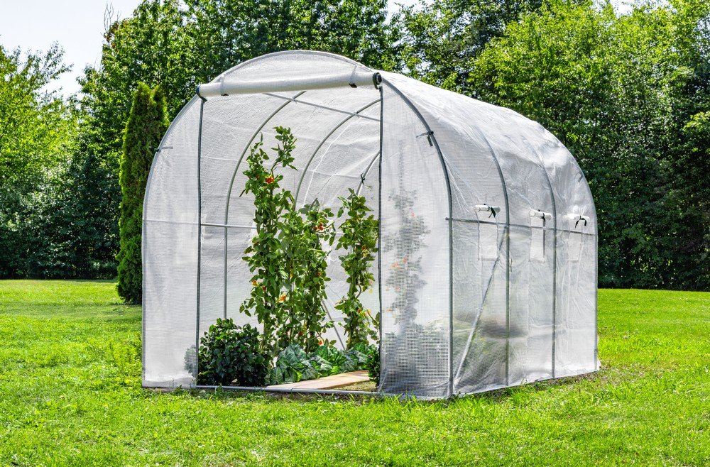 Tunnelgewächshaus, ca. 300 x 200 x 200 cm