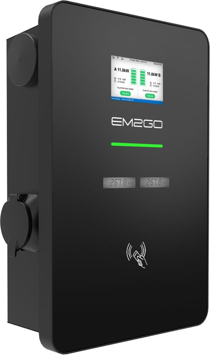 AC 22kW Wallbox Duo Power 2x 11kW Steckdose