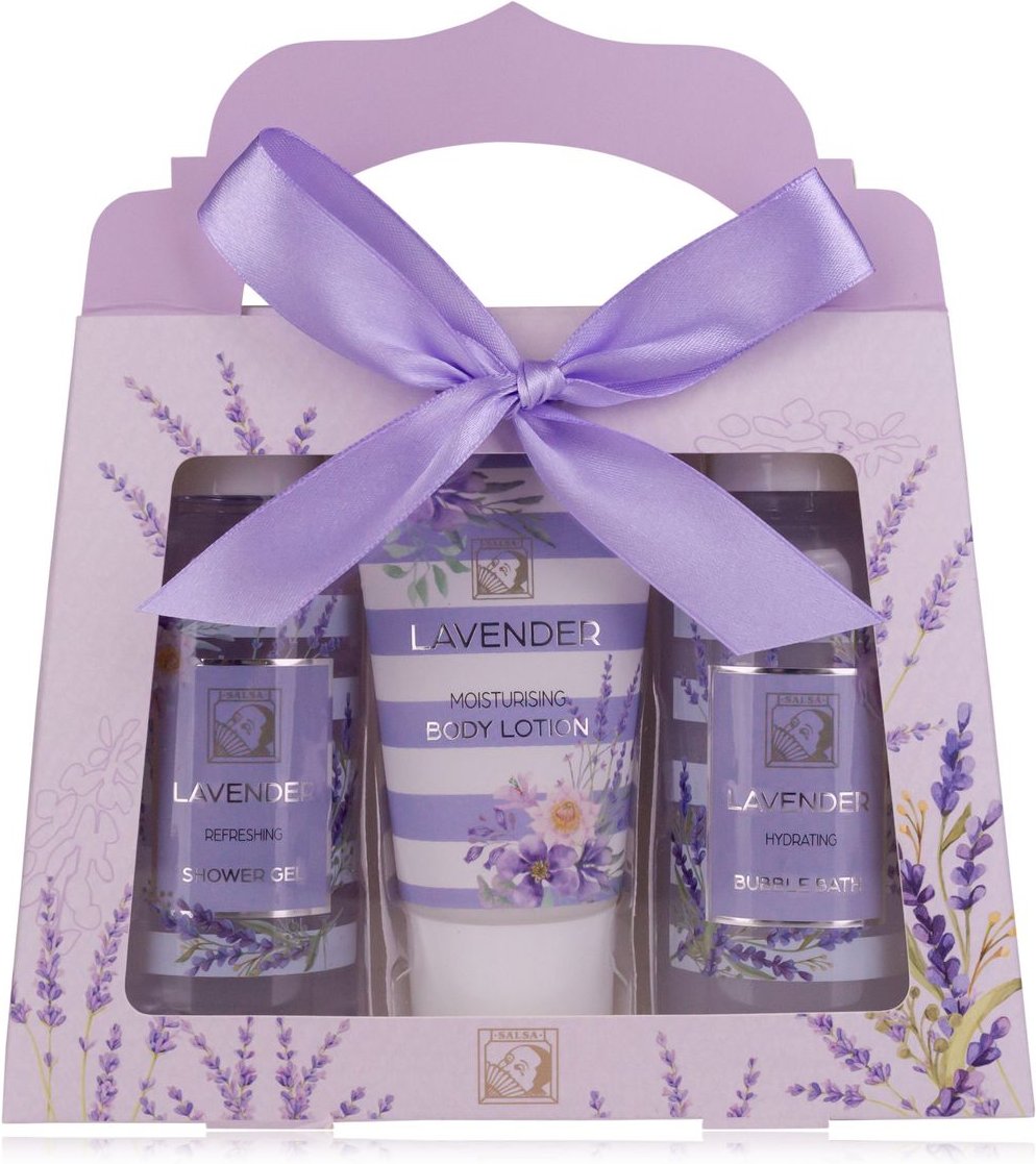 Thumbnail - Badeset LAVENDEL in Geschenkbox