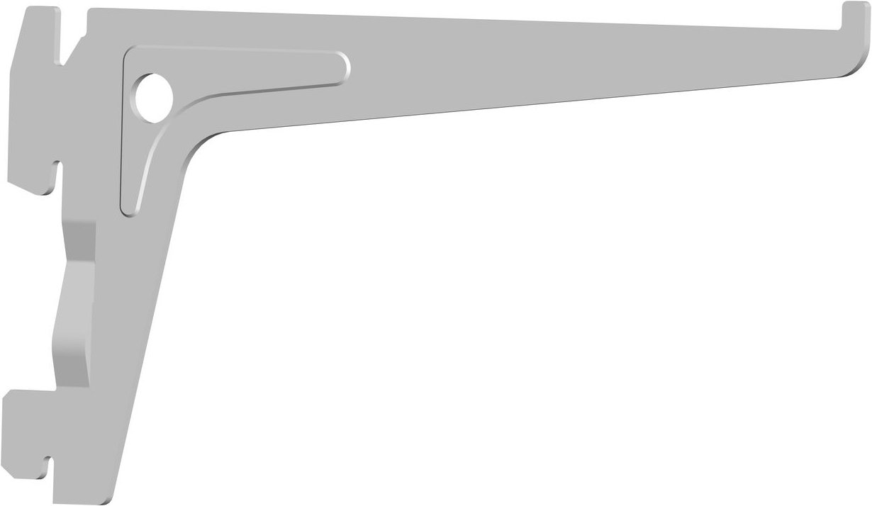 PRO-Träger, Länge 400 mm, Farbe Weiß, 2 Stück