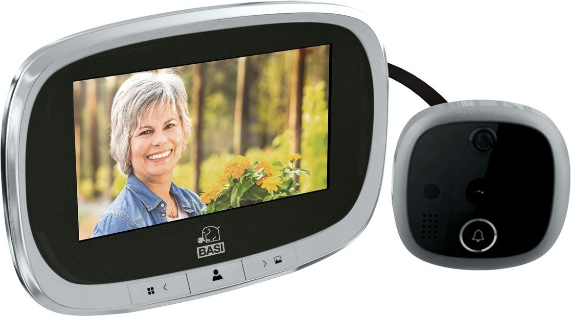 Digitaler Türspion - TS 810 - silber
