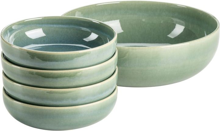 Serie Elina Uno, Salatschüssel-Set 5 teilig für 4 Personen
