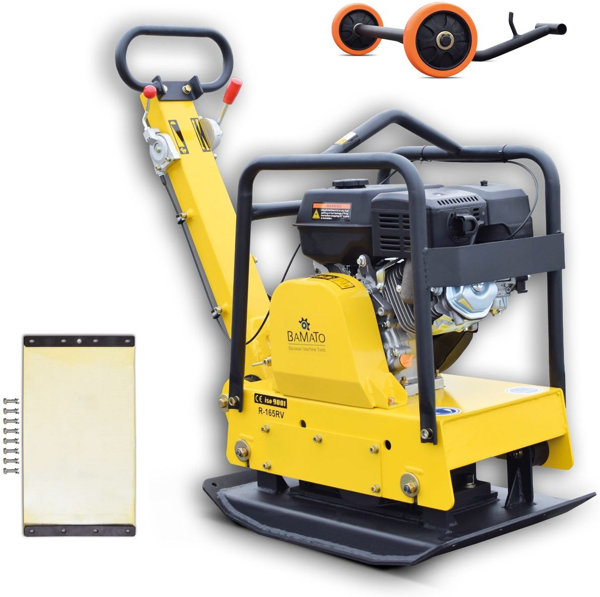 Rüttelplatte R-165RV mit Vor- und Rücklauf