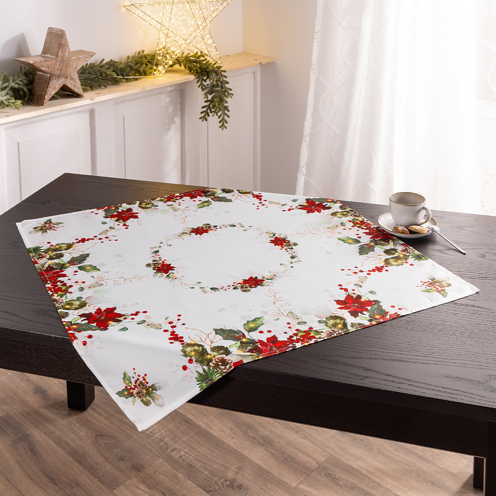 3D-Digitaldruck-Tischwäsche - Mitteldecke - ca. 80 x 80 cm