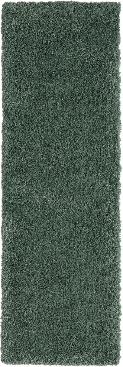 Teppich Elodie, 80cm x 250cm, Farbe Hellgrün, rechteckig, Florhöhe 37mm