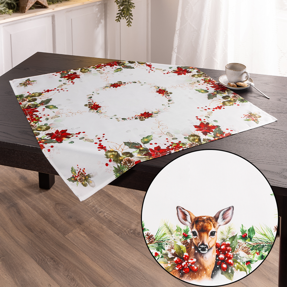 Thumbnail - 3D-Digitaldruck-Tischwäsche - Mitteldecke - ca. 80 x 80 cm