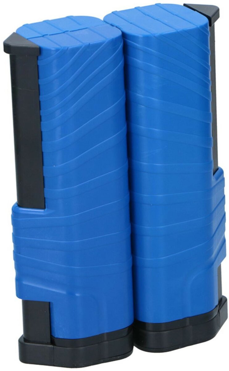 Verstellbares Tischtennisnetz in Blau-Schwarz 165 cm Aufrollnetz Tragbar