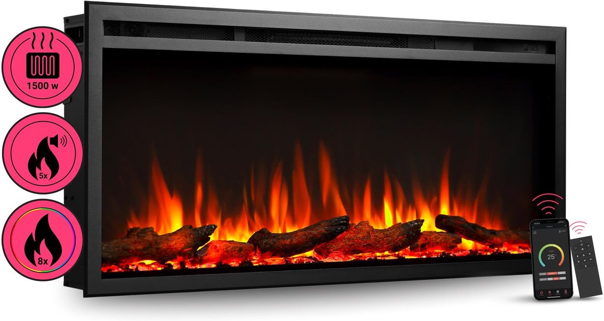 BALDERIA-smart Elektrokamin Modell AT-36