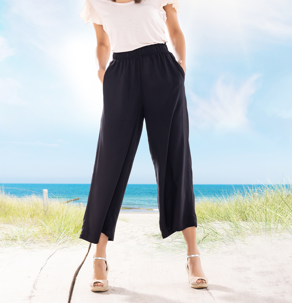 Culotte Hose 7/8 für Damen