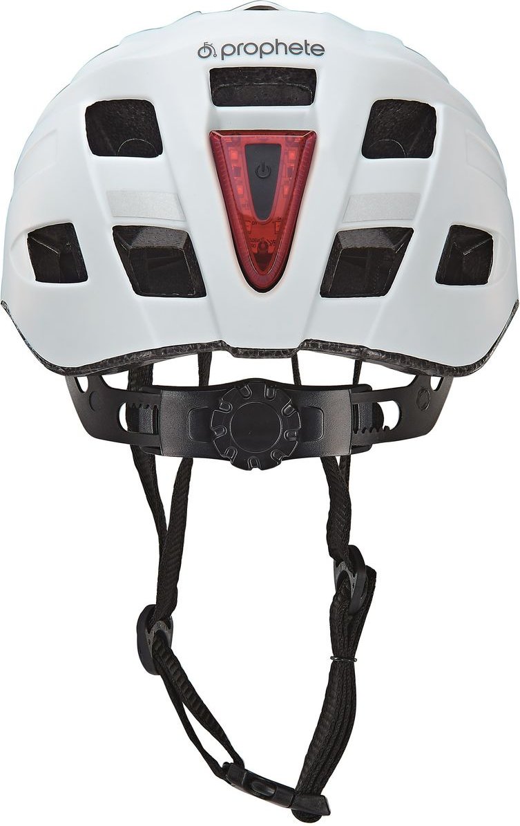 Prophete ECO Urban Fahrradhelm, Größe: 52-59 cm, Farbe: weiß