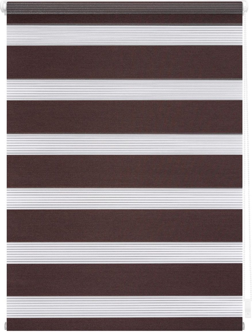 Duo-Rollo Klemmfix, ohne Bohren - Dunkelbraun, 70 cm x 150 cm (B x L)