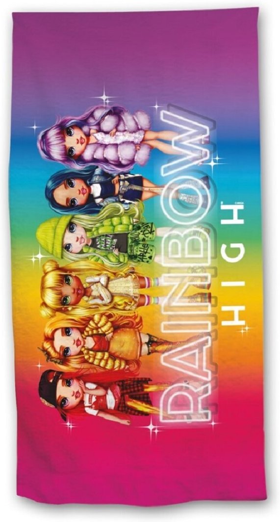 Rainbow High Strandtuch – 70x140 cm Kinder Badetuch