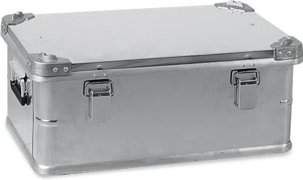 Aluminium-Behälter, Inhalt 42 Liter m. Stapelecken