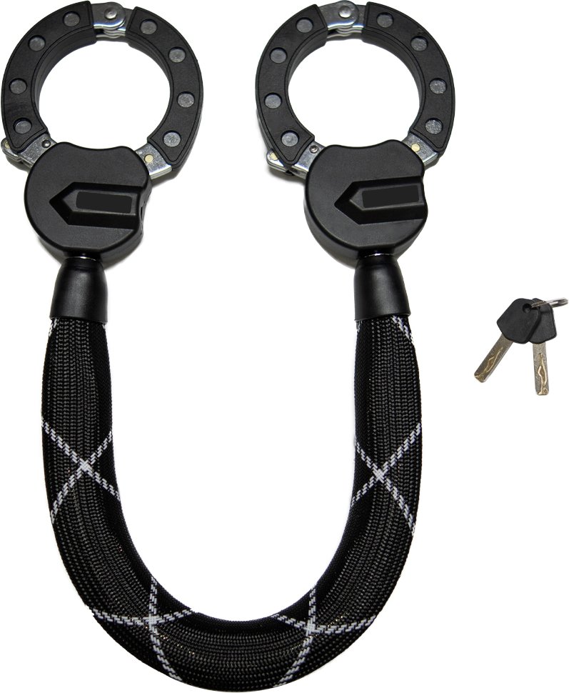 Thumbnail - Fahrrad-Kettenschloss, Handschellenverschluss