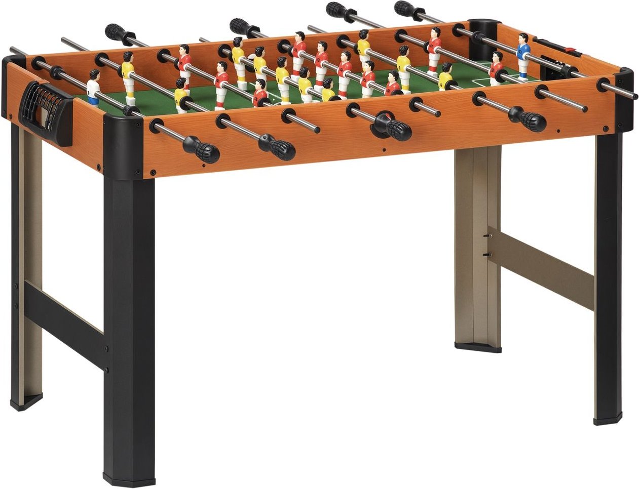 Tischkicker Kickertisch inkl 22 Kicker 2 Bälle Rutschfest Griffe