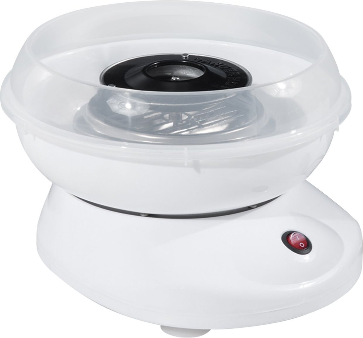 Zuckerwattemaschine Zuckerwattegerät Zuckerwatte Maschine (Modell 1/Weiß)