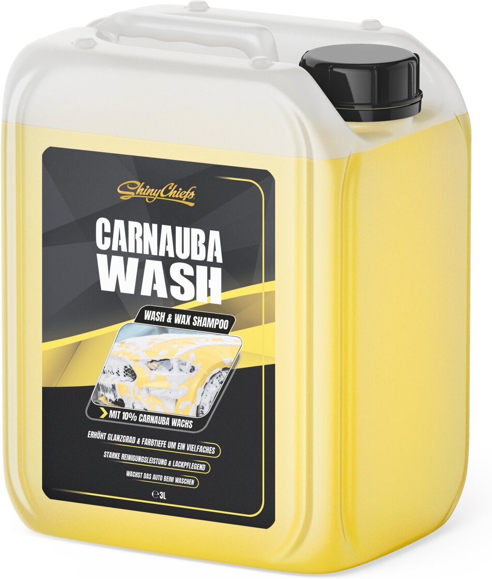 CARNAUBA WASH - WAX SHAMPOO PINK Autoreinigungsmittel 3 Liter