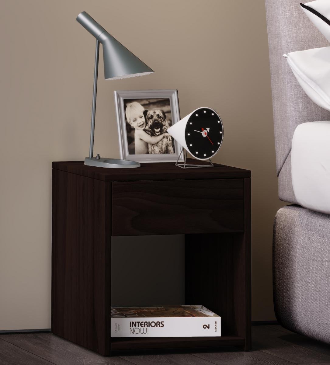 my home Beistelltisch "Sledo Mini" Walnuss