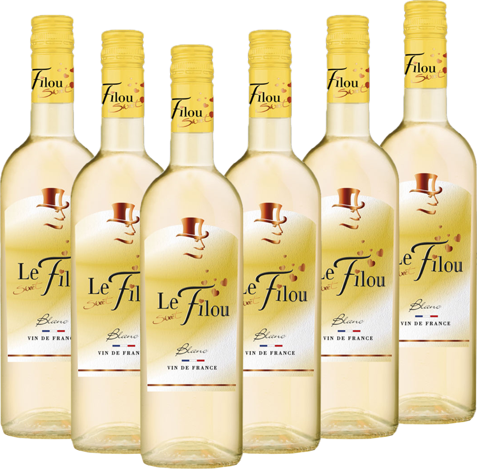 Le Sweet Filou Blanc Frankreich süß - 6er Karton