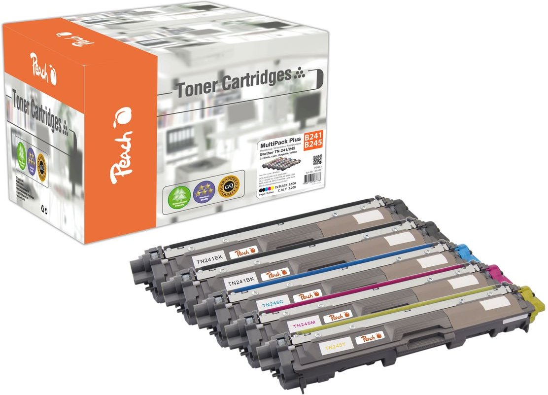 Spar Pack Plus Tonermodule ersetzt Brother TN-241BK, TN-245