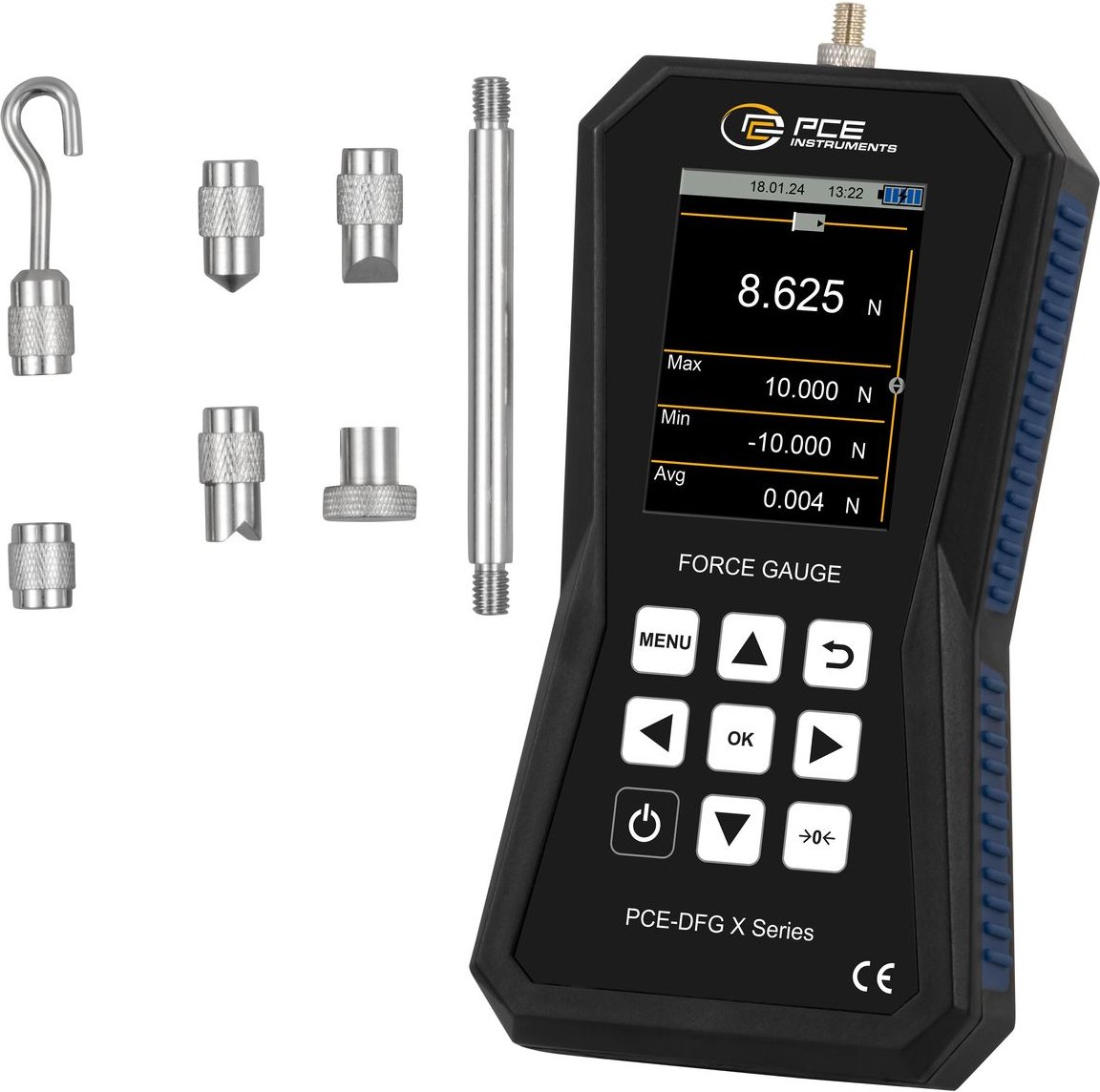 Kraftmessgerät PCE-DFG 10 X