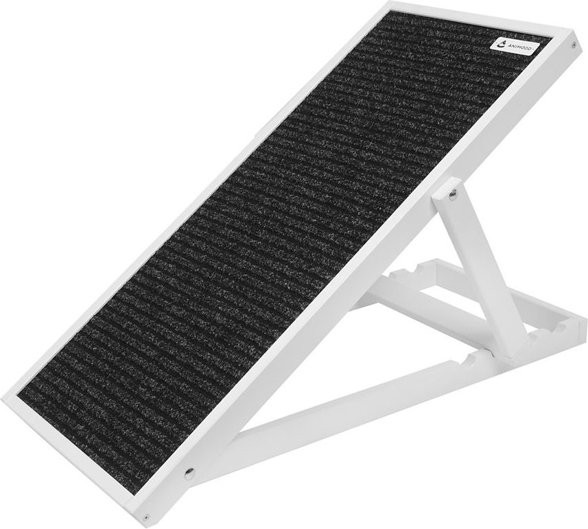 Hunderampe Skipper weiß Hundetreppe