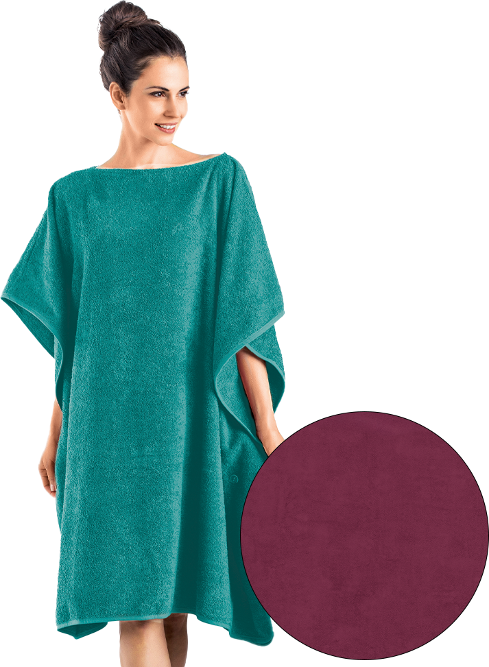 XL-Badetuch-Poncho 2 in 1