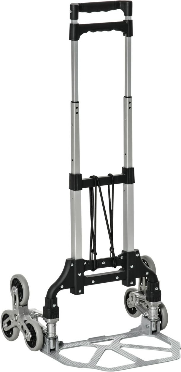 Thumbnail - Transportkarre mit 6-Rollen, Alu Treppensteiger, Faltbar, max. 70 kg