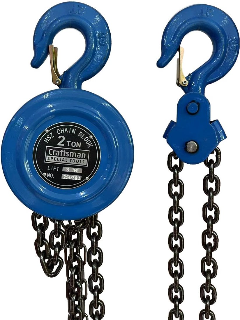 Kettenzug mit 2 T Tragkraft , Hubhöhe 3 m