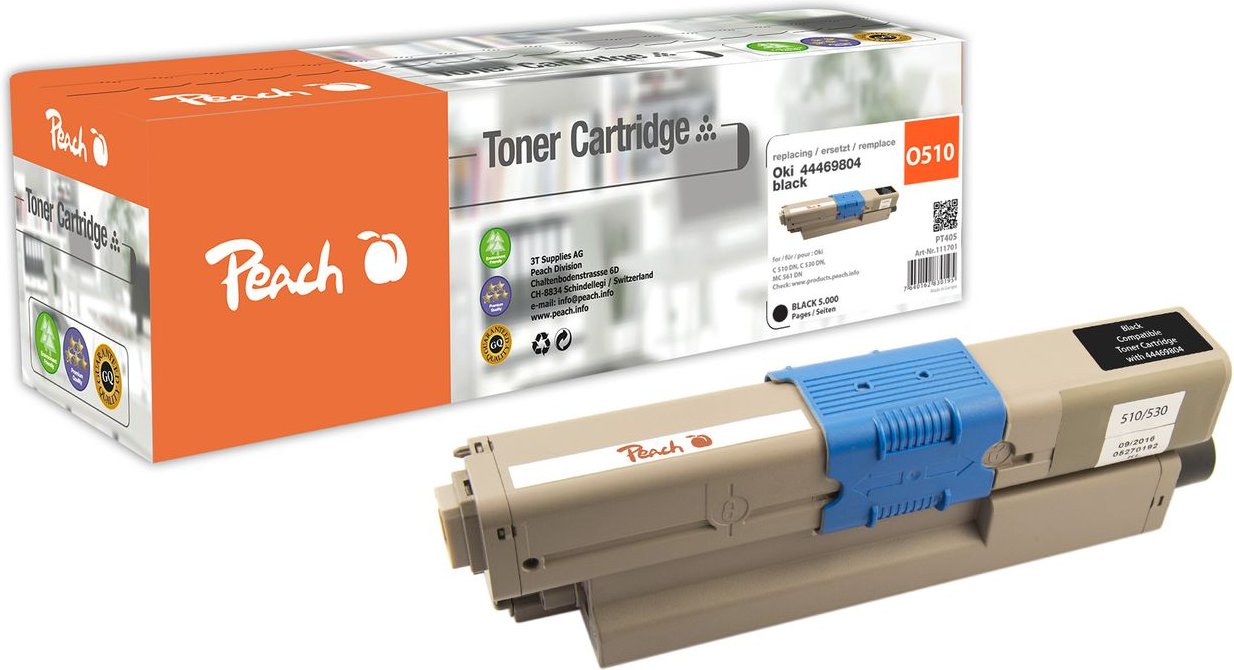 Thumbnail - Tonermodul schwarz ersetzt Oki 44469804