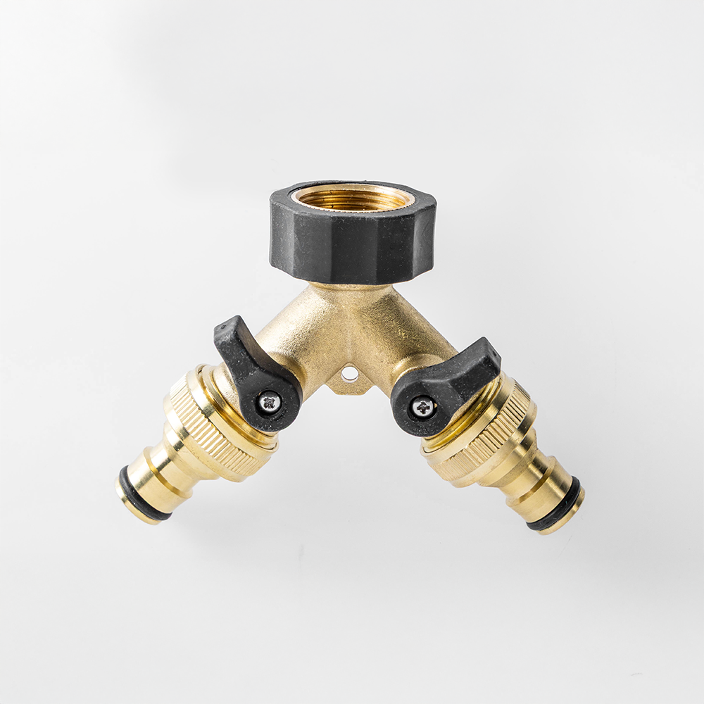 Messing-2-Wege-Verteiler